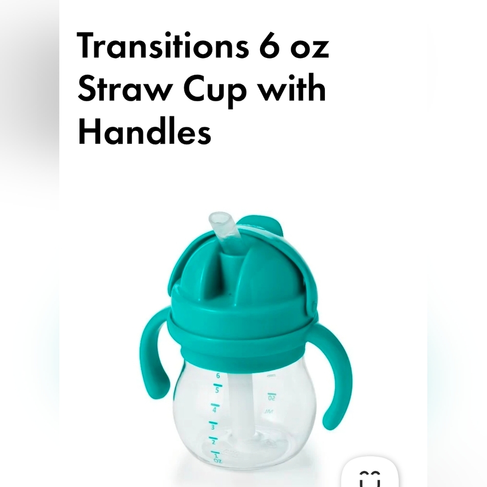Oxo Aqua Straw Cup with Handles